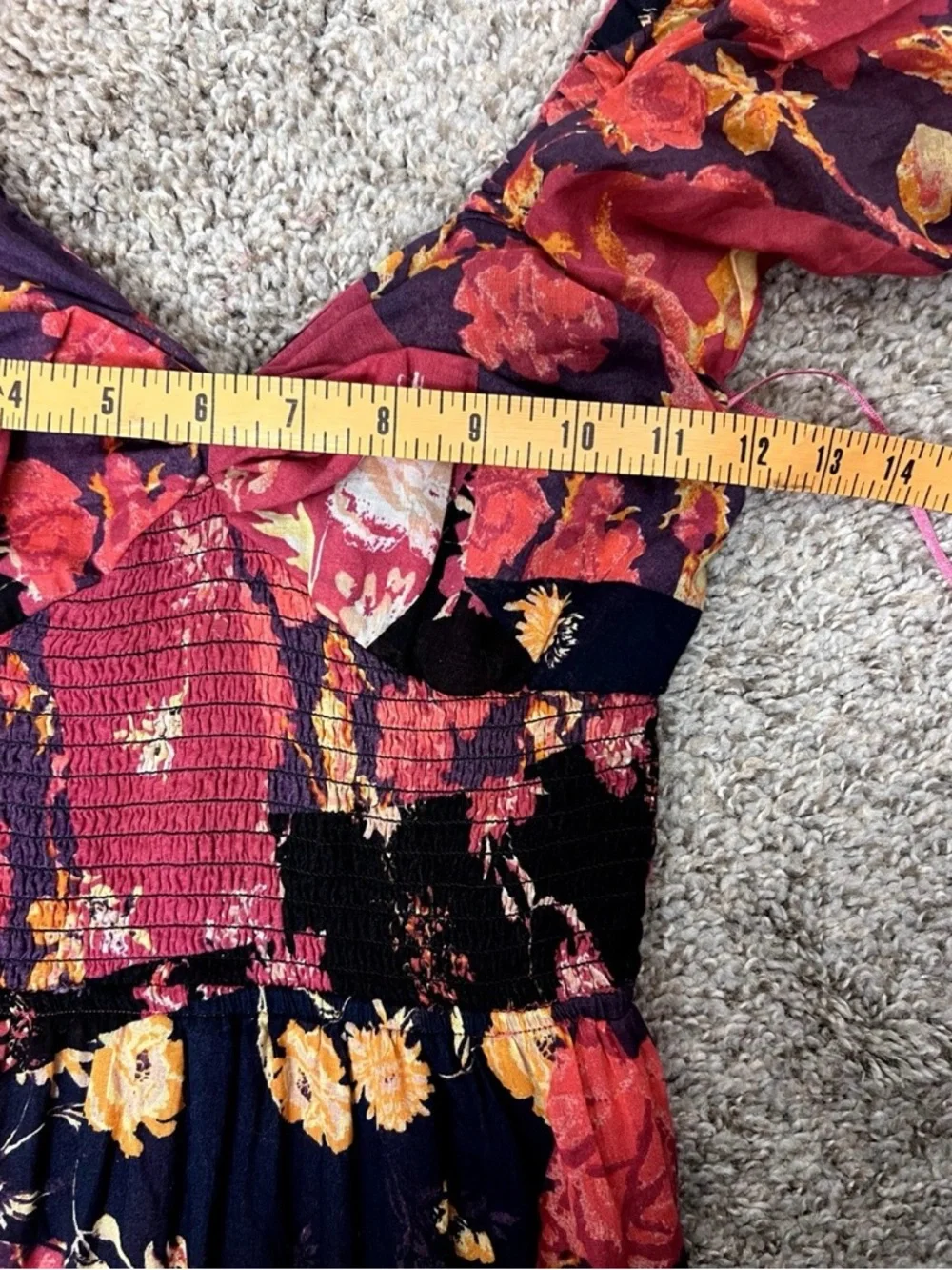 Free People Sundrenched Short Sleeve Maxi Dress - Picture 6 of 8